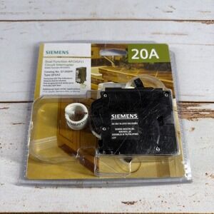 Siemens Q120DFP 20A QFGA2 AFCI/GFCI Dual‑Function Breaker – New